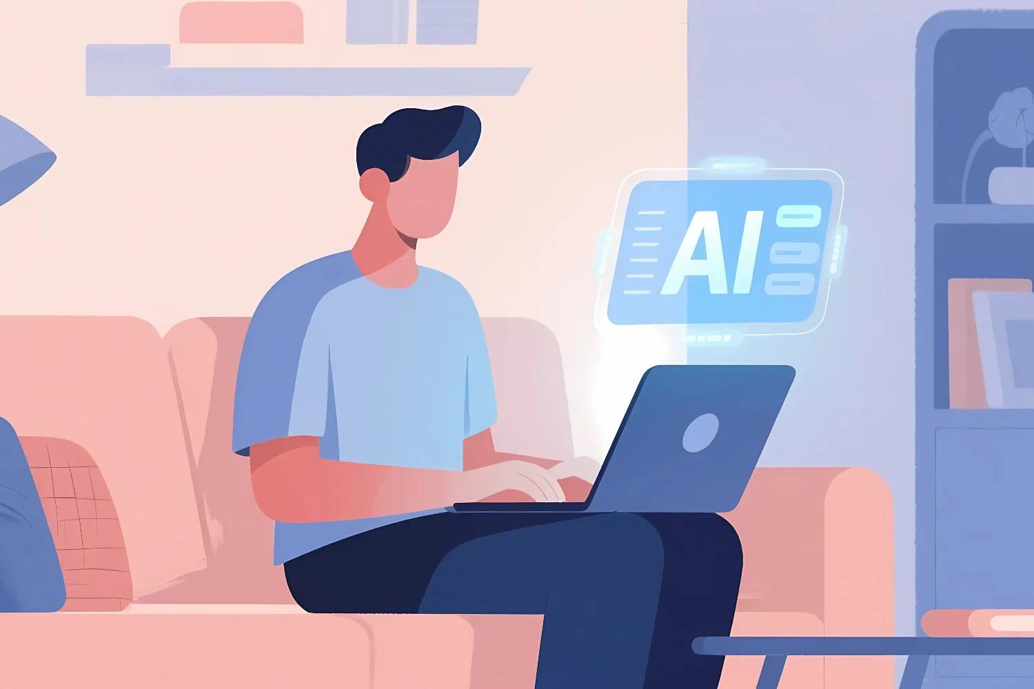 تصميم مواقع إلكترونية بالـ AI